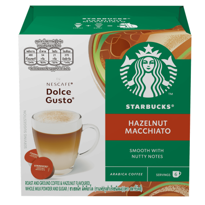 스타벅스® 돌체구스토 헤이즐넛 마키아토