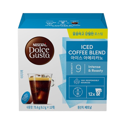아이스 아메리카노 12캡슐