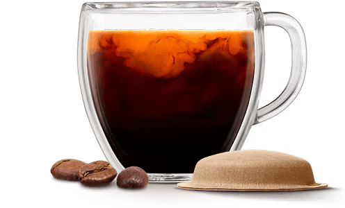 시그니처 에스프레소 커피 탑뷰