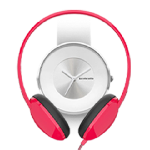 premio headphones and watch