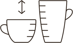 여러 종류 커피 아이콘